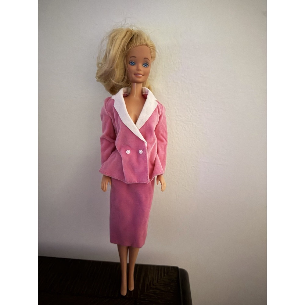 VTG 1984 Day To Night Barbie #7929 Reversible Fashion Superstar Skirt Top Jacket